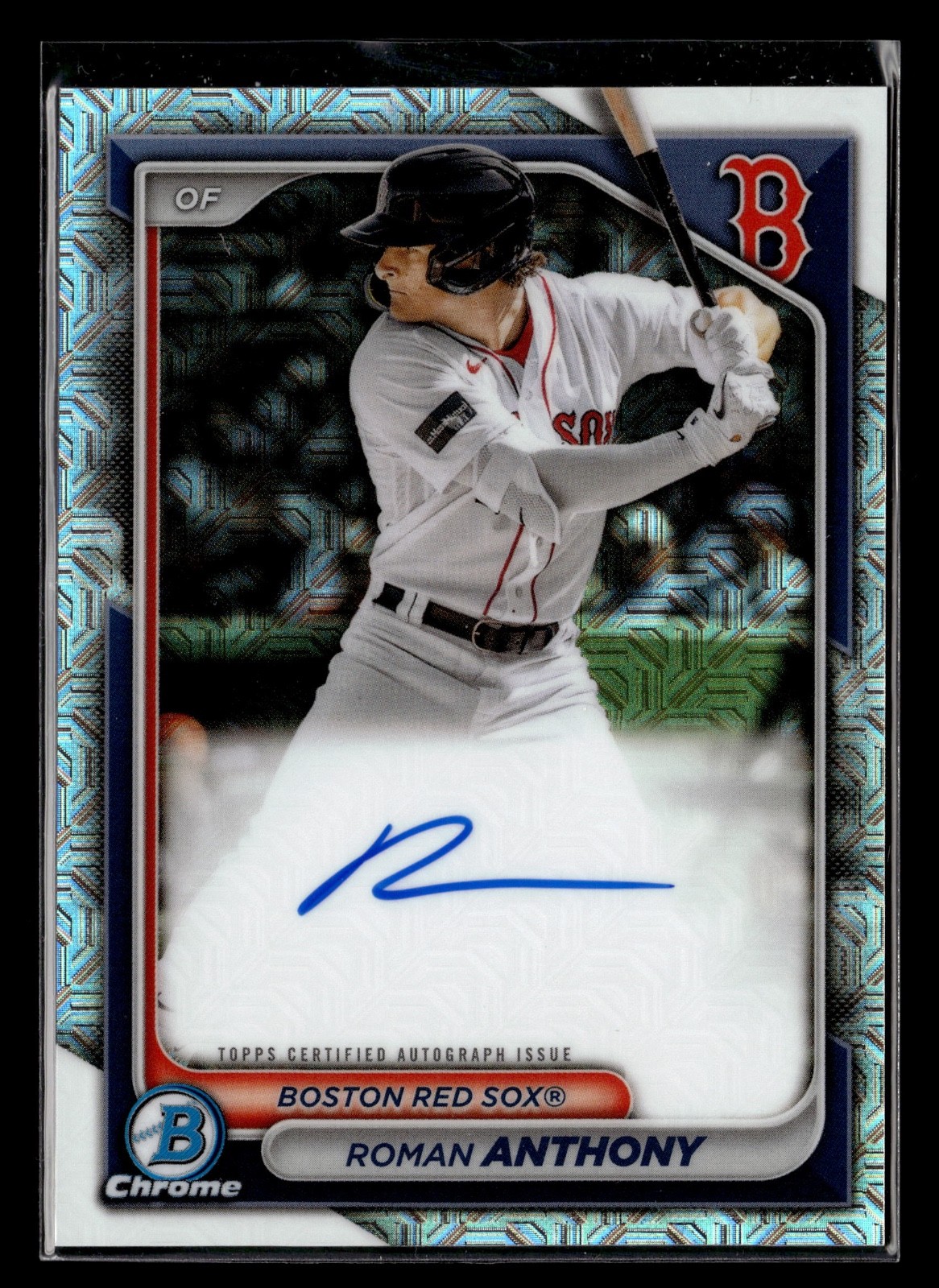 2024 Bowman Chrome Mega Roman Anthony Mojo Auto #BMA-RA