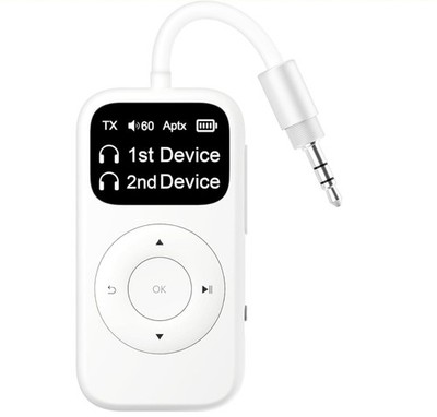 SoundSync Pro Bluetooth Transmitter  Receiver for Airplane, Easy Setup Blueto...
