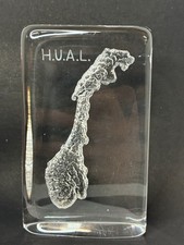 Hadeland Hand Made Full Lead Crystal 30% Pb0 Krystall Norway Crystal Paperweight