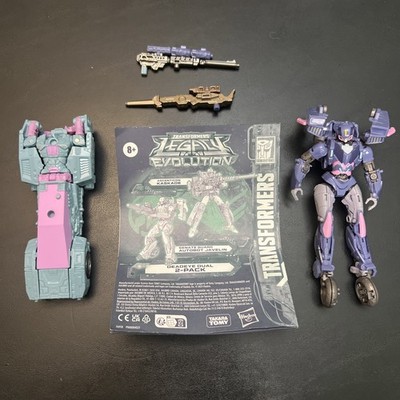 Transformers Legacy Evolution Deadeye Dual 2pk Kaskade & Javelin Complete T4