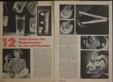 SCIENCE FAIR 12 Projects IDEAS DEMO'S HowTo INFO easy