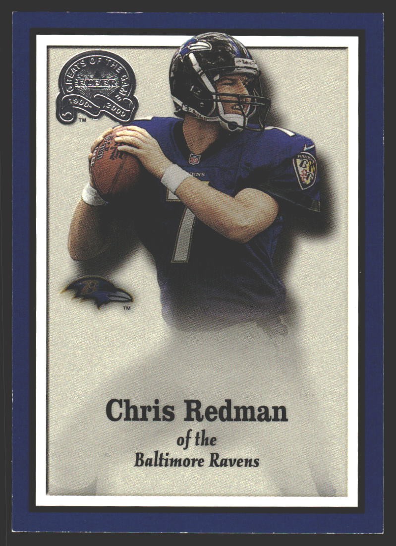 Chris Redman Fleer Greats of the Game #105 Base
