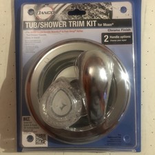 Danco Tub/Shower Trim Kit Chrome for Moen Single Handle Faucets Model 10001