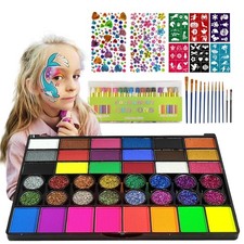 Face Painting for Kids 42 Colors Non-Toxic Vibrant Colors Professional kids f...
