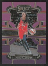 2024 Panini Select WNBA #48 DeWanna Bonner Prizms Pink and Purple #/99