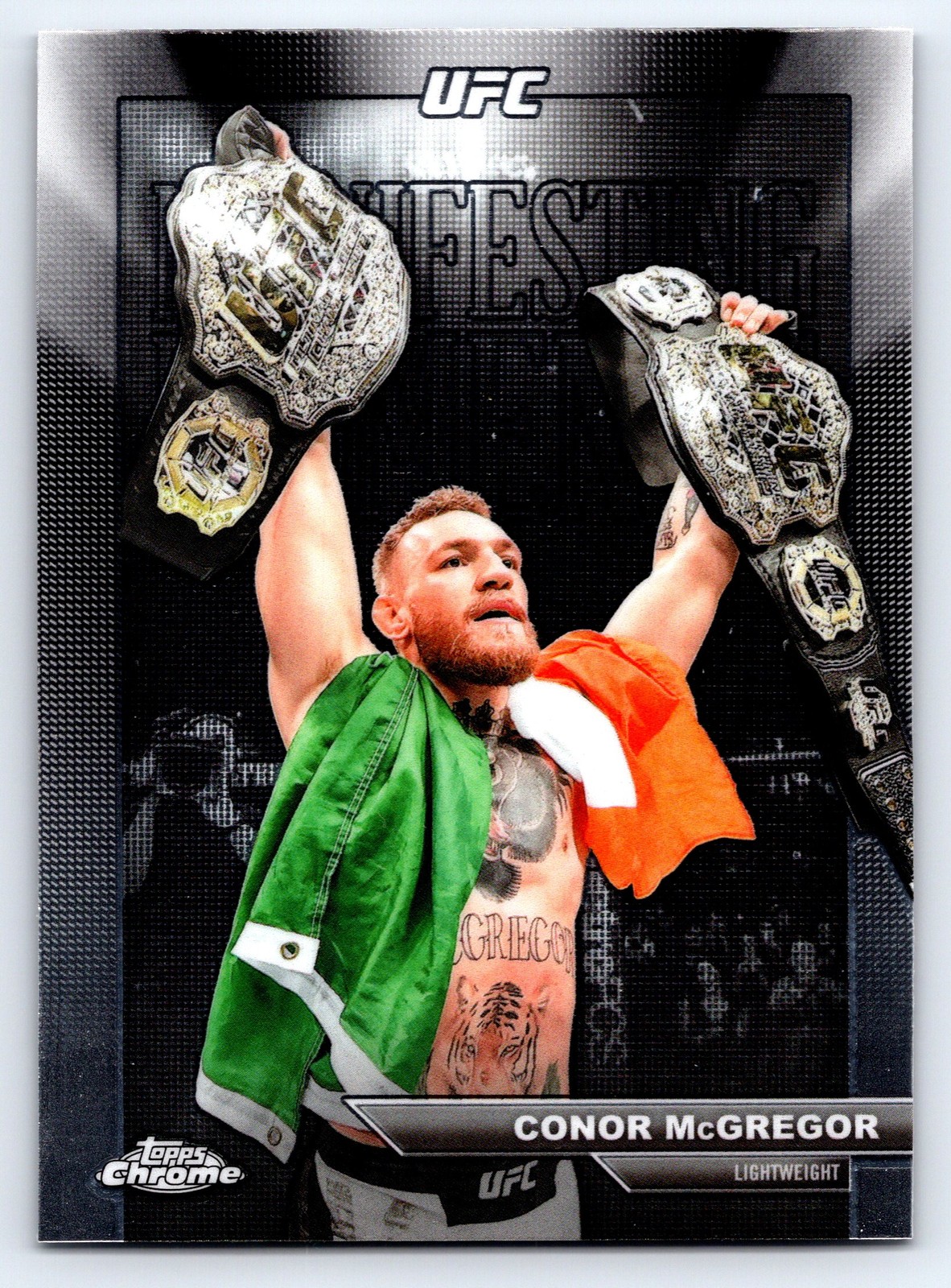 2026 Topps Chrome Manifesting Moments #MM-3 Conor McGregor UFC 