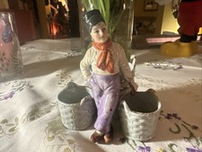 Gewürzmenage/Menage/Senf/Porzellan/Antik