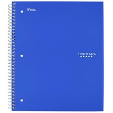 Spiral Notebooks, 1 Subject, College Ruled Paper, 100 Sheets, 11" x 8-1/2", C...