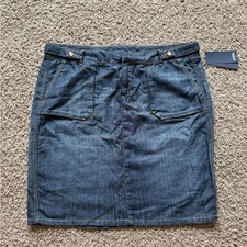 New with Tags Tommy Hilfiger Denim Skirt with Pocket Details Size 16