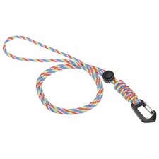 Badge Lanyard 18.8 Inch, Necklace Keychain Cord Metal Clasp Hook, Colorful
