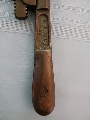 Antique- H.D. Smith & Co. 8'' Pipe Wrench USA PATENTED