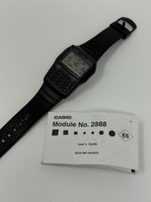 Casio DBC-32 Data Bank Calculator Watch Module 2888 Working  User Guide