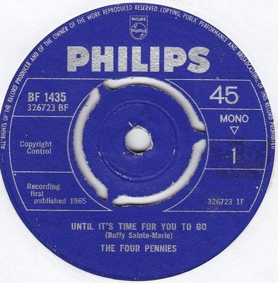 The Four Pennies - Until It's Time For You To Go (VINYL)