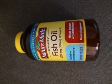 - Nature Made Burp-Less Fish Oil 1200mg   240 Softgels   Heart Health Support