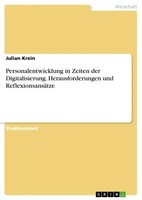Julian Krein | Personalentwicklung In Zeiten Der Digitalisierung....