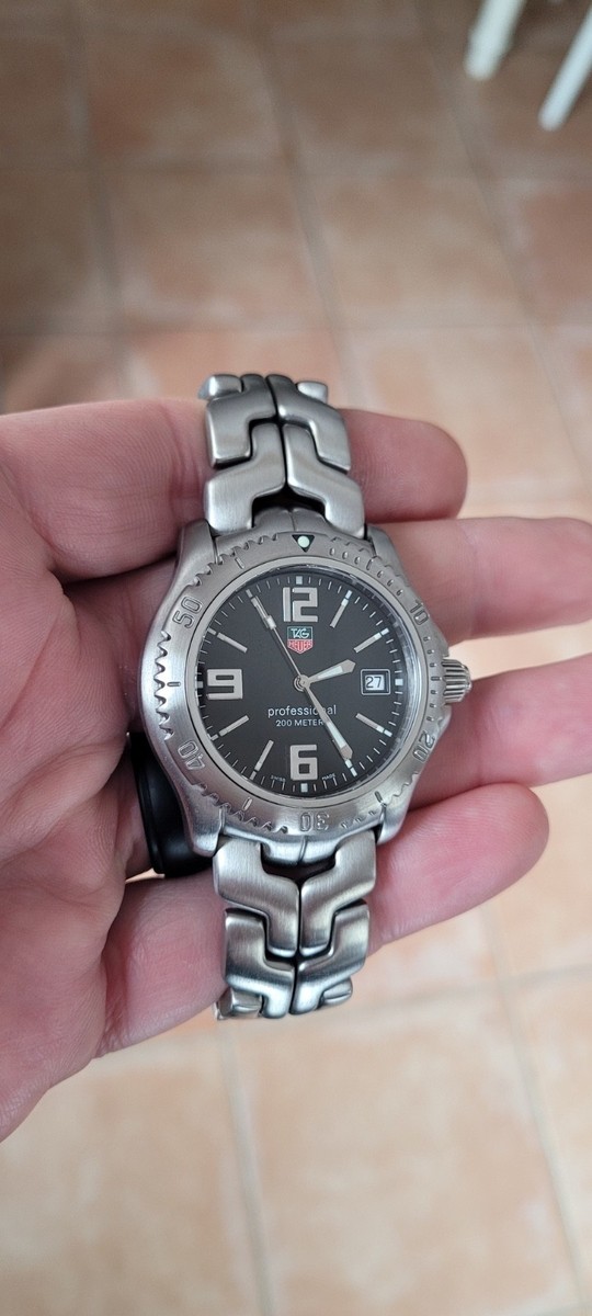 TAG Heuer Link Men's Black Watch - WT1110 for sale online | eBay