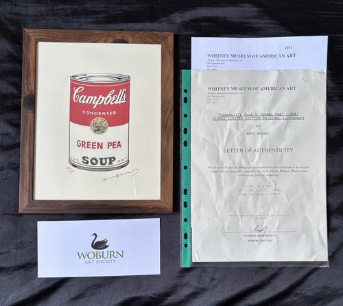 Andy Warhol (1928-1987) Hand Signed Original Limited Edition Print | w/ COA