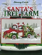 Stoney Creek  Santa's Tree Farm Cross Stitch Pattern