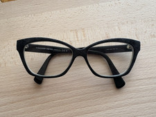 Alexander McQueen Black Optical Frame AMQ 4268 Italy Acetate Eye Glasses eyewear