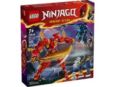 LEGO 71808 Kai's Elemental Fire Mech Set Parts List