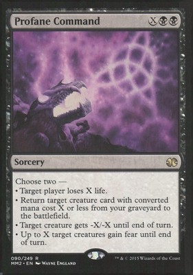 Modern Masters 2015 #90 Profane Command