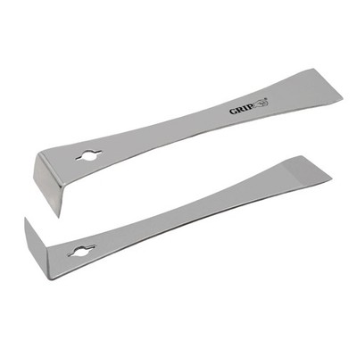 GRIP 9'' Stainless Steel Pry Bar & Nail Puller - Pulling, Prying, Scraping - R...