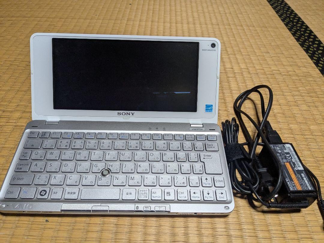 専用です　SONY  VAIO  VGN-P70H/W SONY VAIO TypeP VGN-P70H_W White with AC adapter Junk From