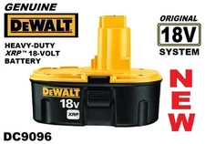 Genuine DeWalt 18V Volt DC9096 NiCd 2.4Ah High Capacity XRP Battery *NEW IN BOX*