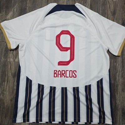 2024 Nike Alianza Lima Home Soccer Jersey Hernan Barcos Men XXL