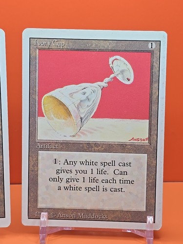 π€π€π€ (2) 1994 Magic The Gathering IVORY CUP REVISED 3RD EDITION PLAYED π€π€π€2 - Picture 3 of 6