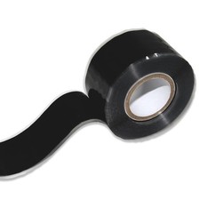 Self Amalgamating Tape 25mm x 3m Samco Sport Stretch & Seal Repair Hoses Black