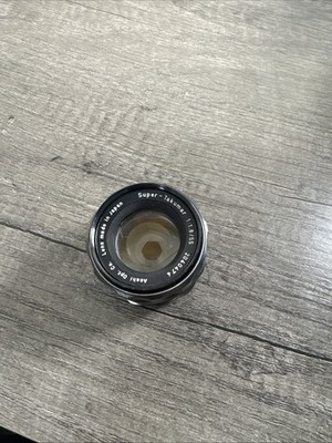 Asahi Pentax Super-Takumar 55mm f1.8 M42 Thread Mount Lens Tested Clean