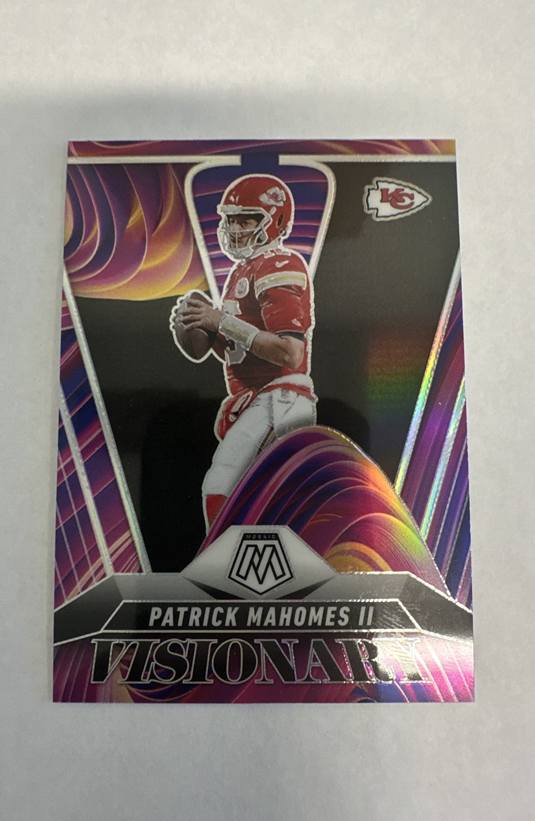 2025 Panini Mosaic - Visionary Patrick Mahomes II #12