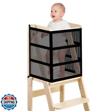 Rainmae Toddler Learning Tower Safety Net, Safety Net Guard for Toddlers Towe