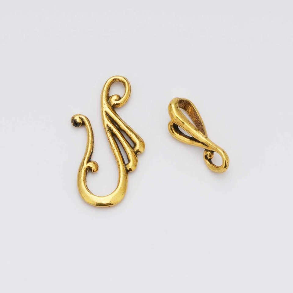 OT Toggle Clasps Metal Hook Connector Jewelry Making Findings Supplies DIY 10set - Image 2 of 4