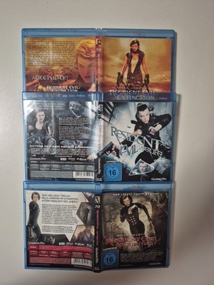 Resident Evil Teil 3-5 [Blu-rays] 