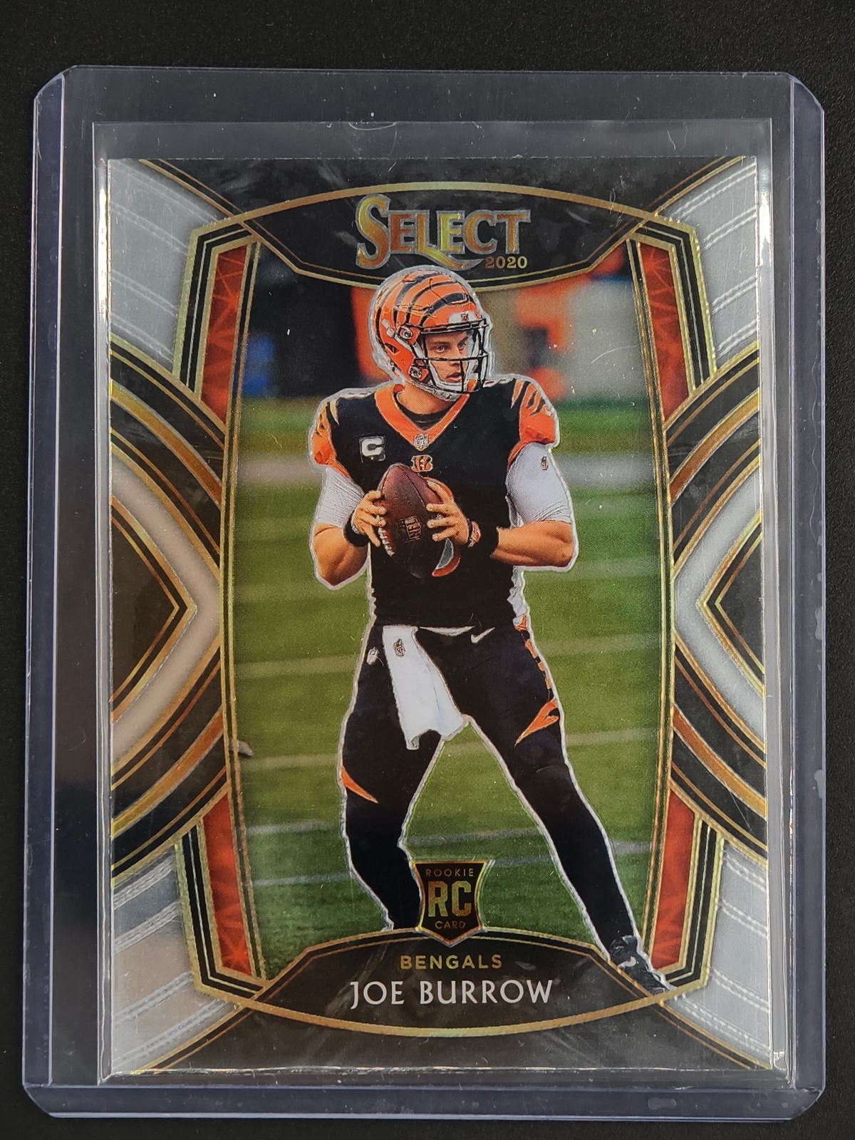 Joe Burrow RC 2020 Panini Select Football Club Level Rookie Base #246 [3hk