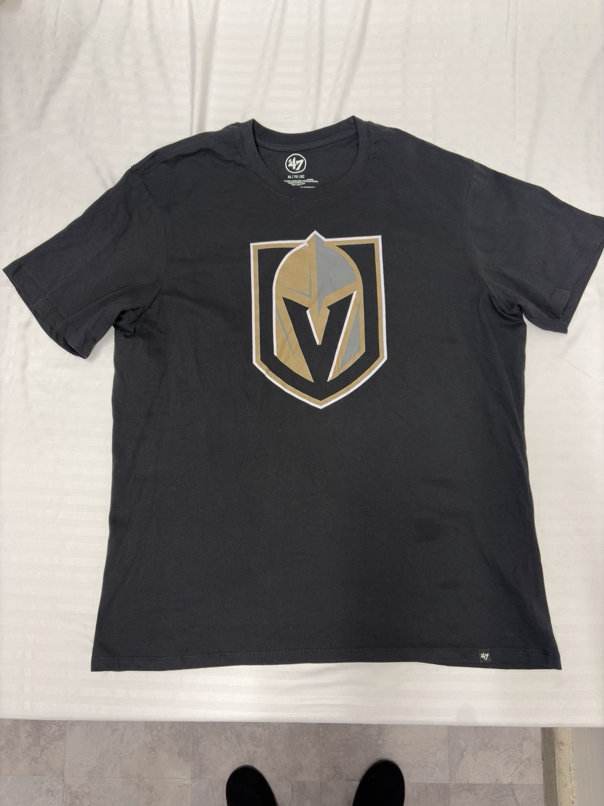 Las Vegas Golden Knights Shirt Adult XL Black Short Sleeve Tee NHL '47 Brand