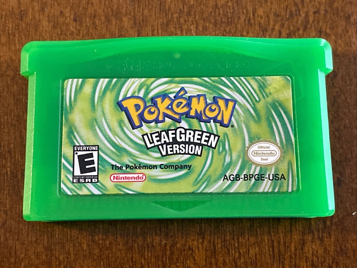 ゲームボーイアドバンス - GBA★POKEMON LEAFGREEN VERSION 海外版 英語版 Nintendo Game Boy Advance Pokémon Leaf Green Version (Tested