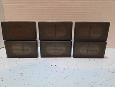 Lot of 6 OEM Authentic Protective Game Storage Cartridge Cases Nintendo DS 3DS