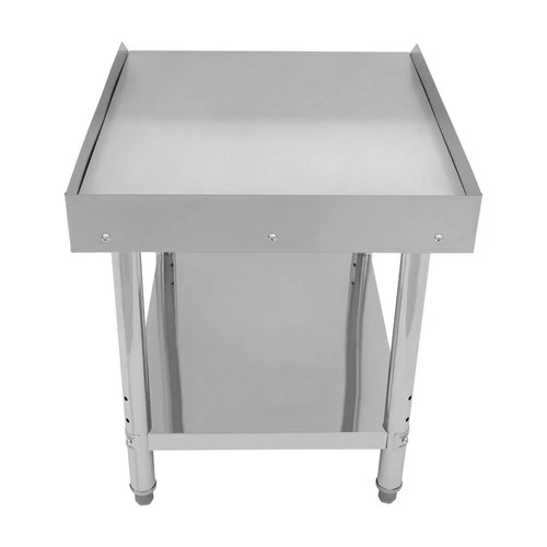 Stainless Steel Work Table Adjustable 2 Tier Kitchen Food Prep Table 24*30*26in - Image 3 of 4