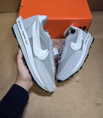 Size 9 - Nike LDV Waffle x Fragment Design x Sacai Gray