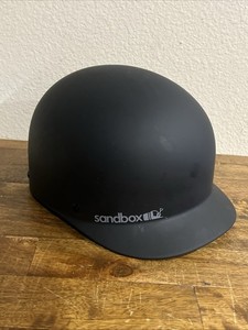 Sandbox Classic 2.0 Helmet / Brain Bucket Matte Black Size Large