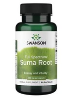 Swanson Full Spectrum Suma Root, 400Mg - 60 Caps (308,89 Eur/Kg)