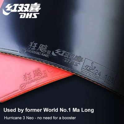 DHS NEO Hurricane 3 Table Tennis Rubber Sticky Professional Ping