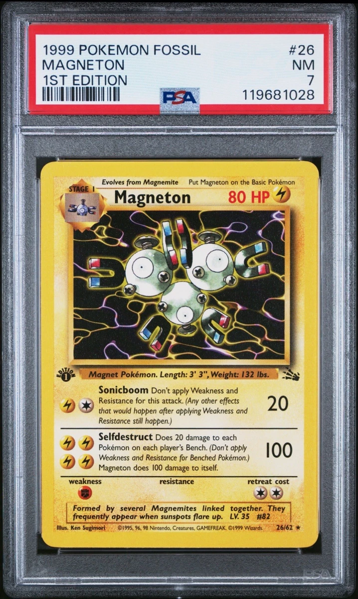 Rare Fossil Pokmon Individual Trading Cards with First Edition for sale -  eBay