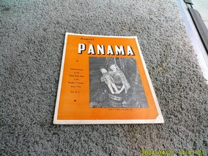 AUGUST IN PANAMA. 1953 magazine published by Colon Free Zone, Republic of Panama