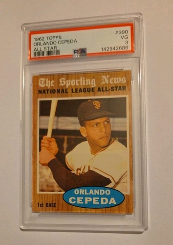 1962 Orlando Cepeda [All Star] #390