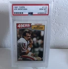 1987 Topps #112 Joe Montana HOF PSA 10 Gem Mint