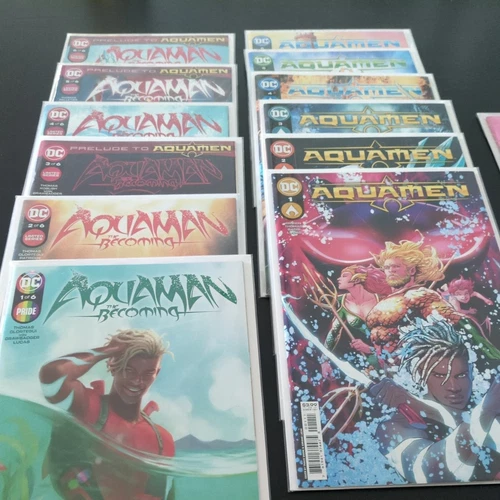 x13 AQUAMAN COMICS: The Becoming #1-6 and Aquamen #1-6 of 6 DC Comics 2022 VF/NM